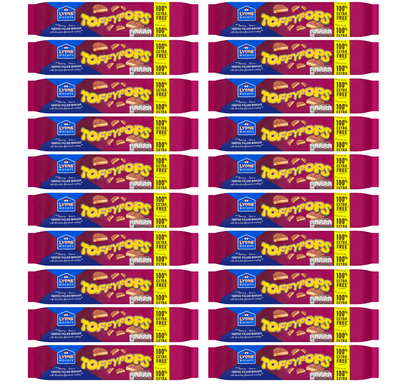 20 x Lyons Toffy Pop100% Free 240G