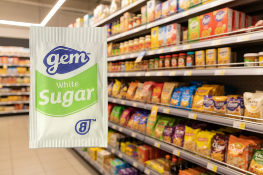 1000 x Gem White Sugar 1000 Sachets