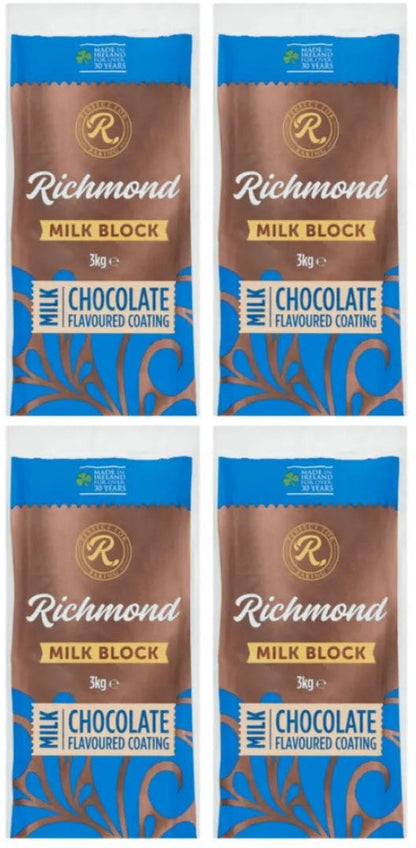 4 x Richmond Milk Block 3Kg