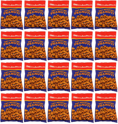 20 x Manhattan Peanut Dry Roast 40g