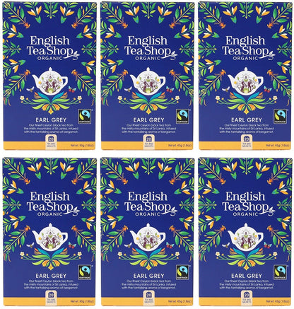 6 x English Tea Shop Earl Grey - 20Bags