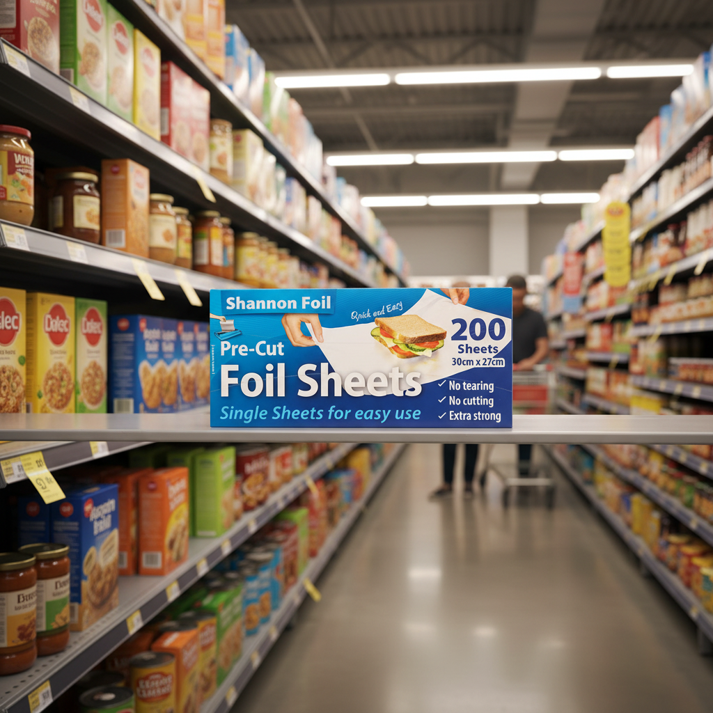 Shannon Pre-Cut Foil 200 Sheets