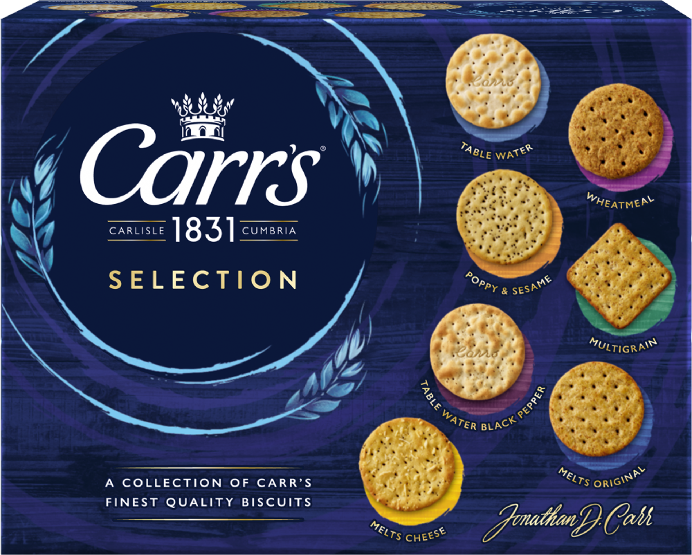 6 X Carrs Selection Carton 200Gm 200GM