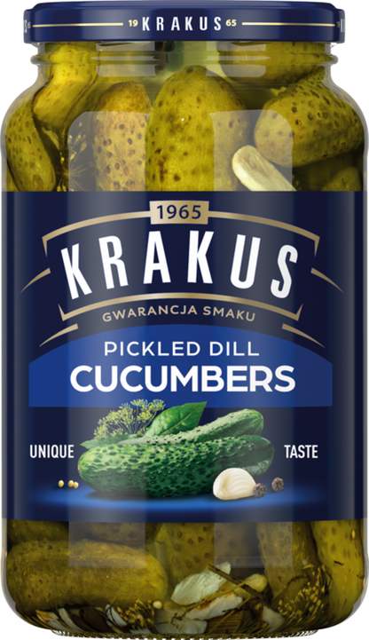 Krakus Pickled Dill Cucumbers - 920g
