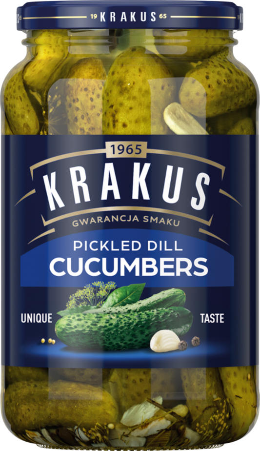 Krakus Pickled Dill Cucumbers - 920g