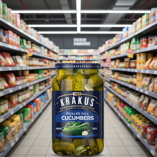 Krakus Pickled Dill Cucumbers - 920g