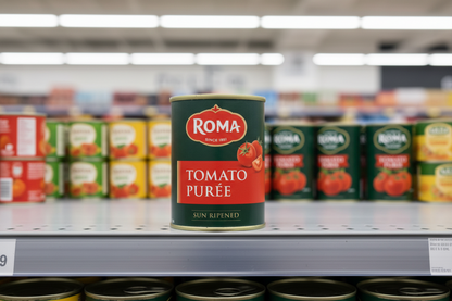 24 x Roma Tomatoe Puree Tin - 150G