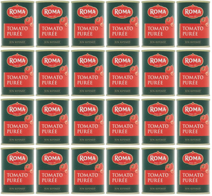 24 x Roma Tomatoe Puree Tin - 150G