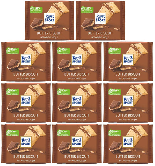 11 x Ritter Sport Butter Biscuit 100G