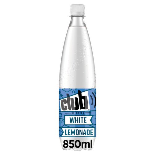 12 x Club Mixers White Lemonade 850Ml