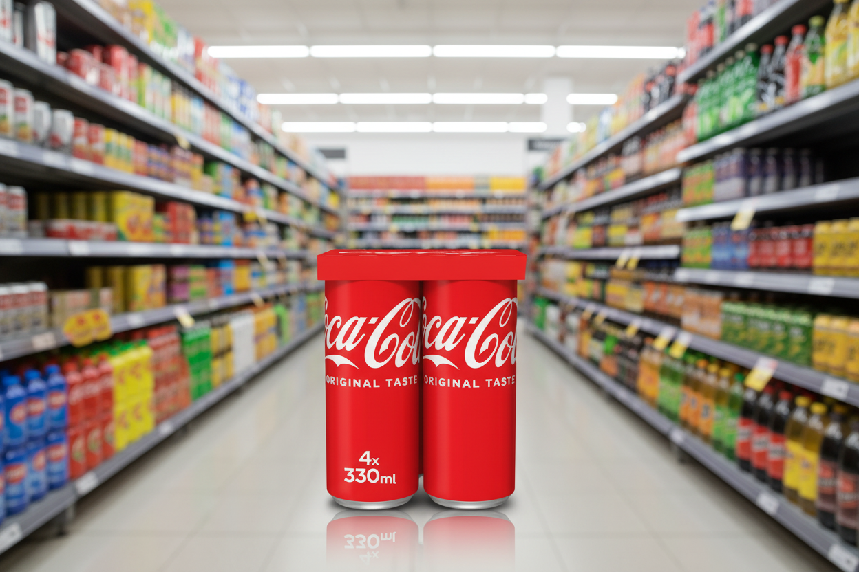 6 x Coca-Cola Original Taste 4 X 330Ml
