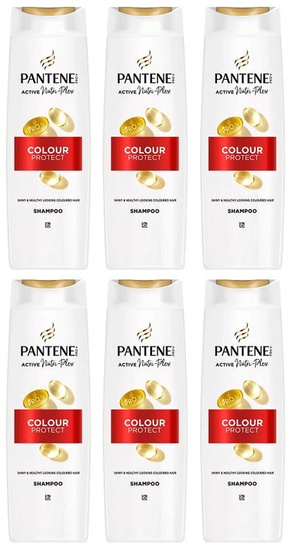6 x Pantene Shampoo Colour - 325ML