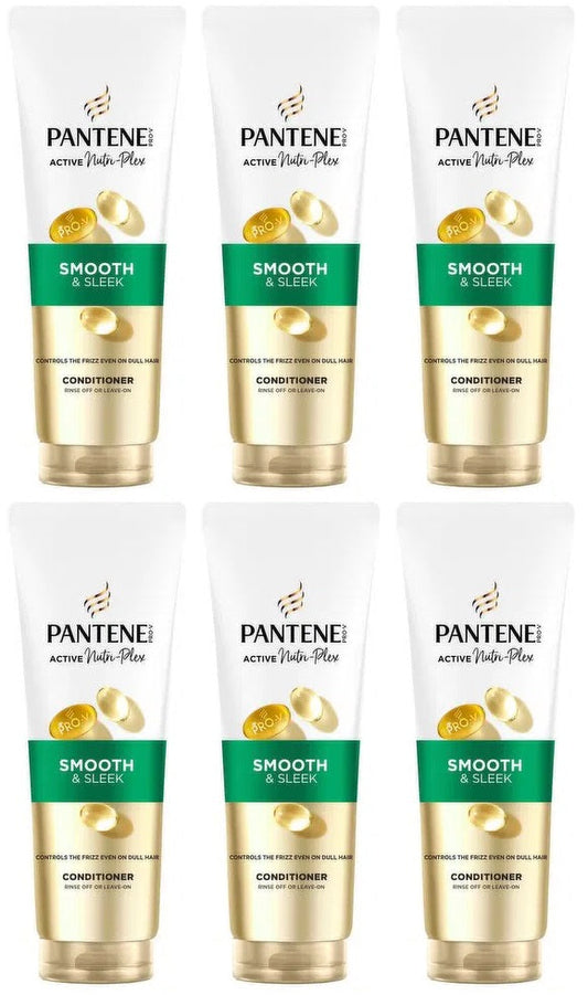 6 x Pantene Conditioner Smooth & Sleek - 230ML