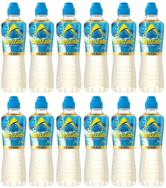 12 x Lucozade Sport Ice Kick 500Ml