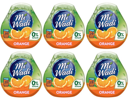 6 x Miwadi Orange 66Ml