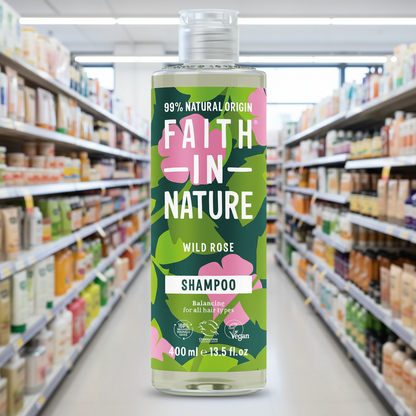 Faith In Nature Wild Rose Shampoo - 400ml