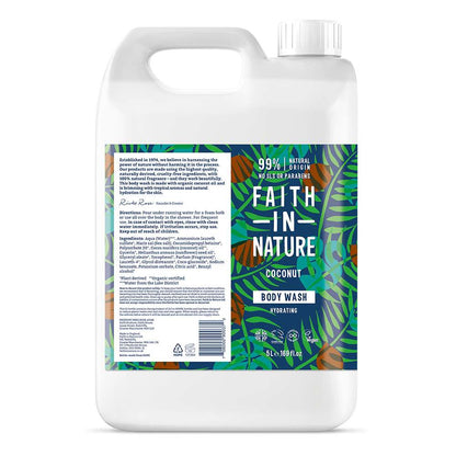 Faith In Nature Coconut Body Wash - 5ltr