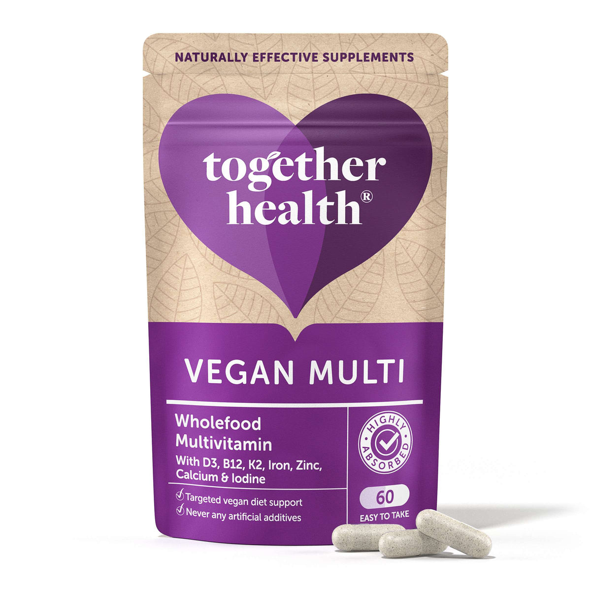 Together Health Vegan Multi Vit & Mineral - 60caps