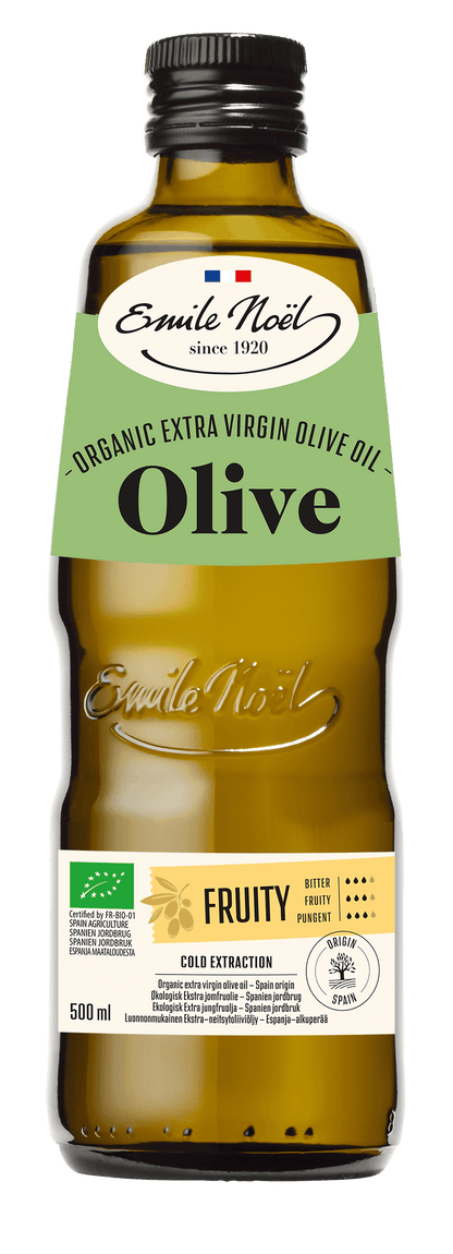 Emile Noel Organic Extra Virgin Olive Oil, Fruity - 500ml