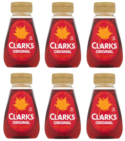 6 x Clarks Original Maple Syrup 180Ml