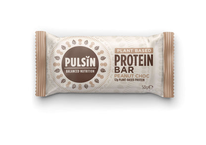18 x Pulsin Peanut Choc Protein Bar - 50g