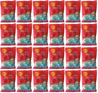 24 x Shaws Blue Bonbons 100Gm