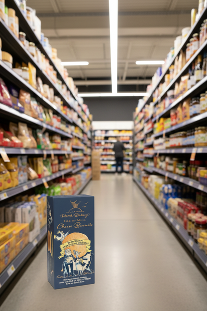 Island Bakery Isle of Mull Cheese Biscuits Cheddar - 100g