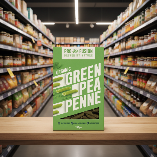 Profusion Organic Green Pea Penne - GF - 250g