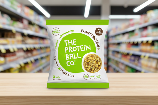 10 x The Protein Ball co Lemon Pistachio Pro + Vit Balls - 45g