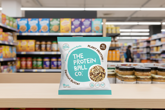 10 x The Protein Ball co Peanut Butter Pro + Vit Balls - 45g