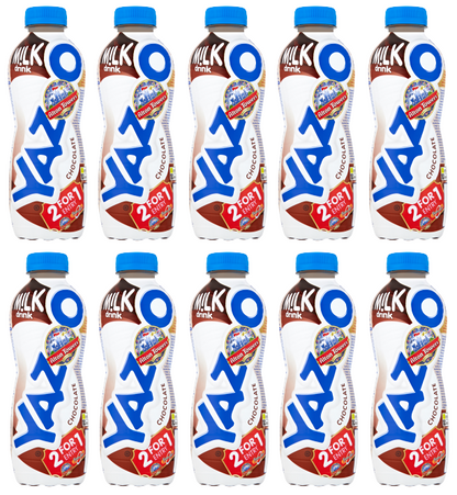 10 x Yazoo Milk Drink Chocolate 400Ml