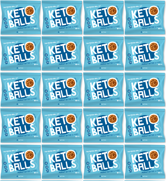 20 x The Protein Ball co P/Butter Blondies Keto Ball - 25g