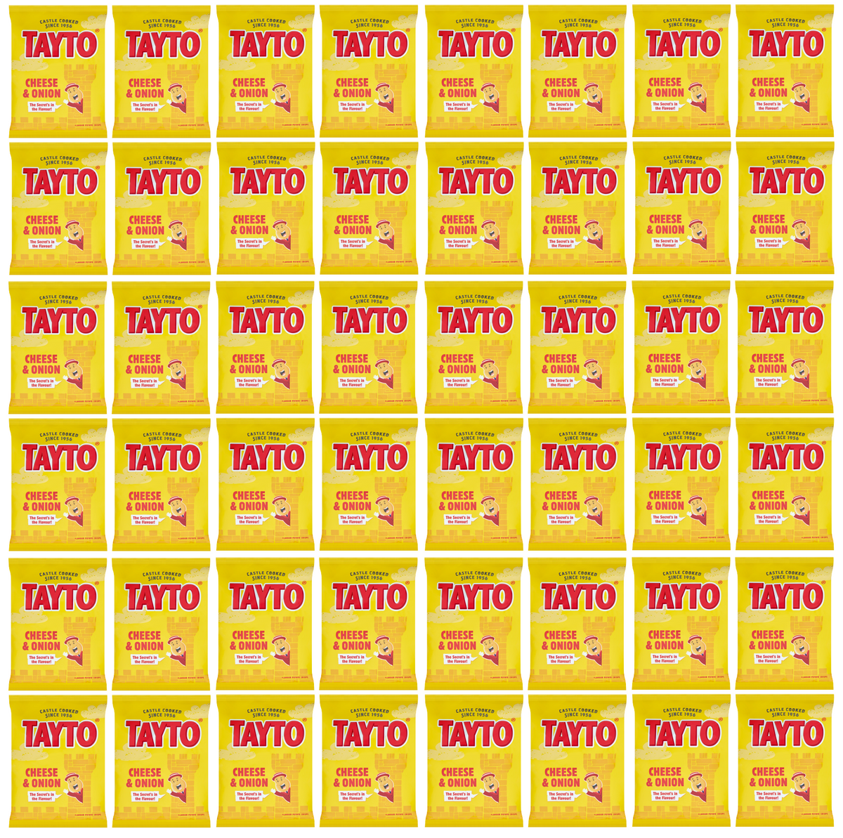 48 x Tayto Cheese & Onion 32.5g