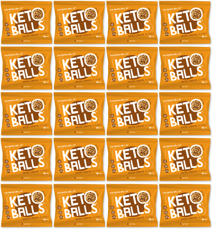 20 x The Protein Ball co Salt/Caramel Blondies Keto Ball - 25g