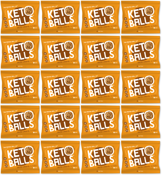 20 x The Protein Ball co Salt/Caramel Blondies Keto Ball - 25g