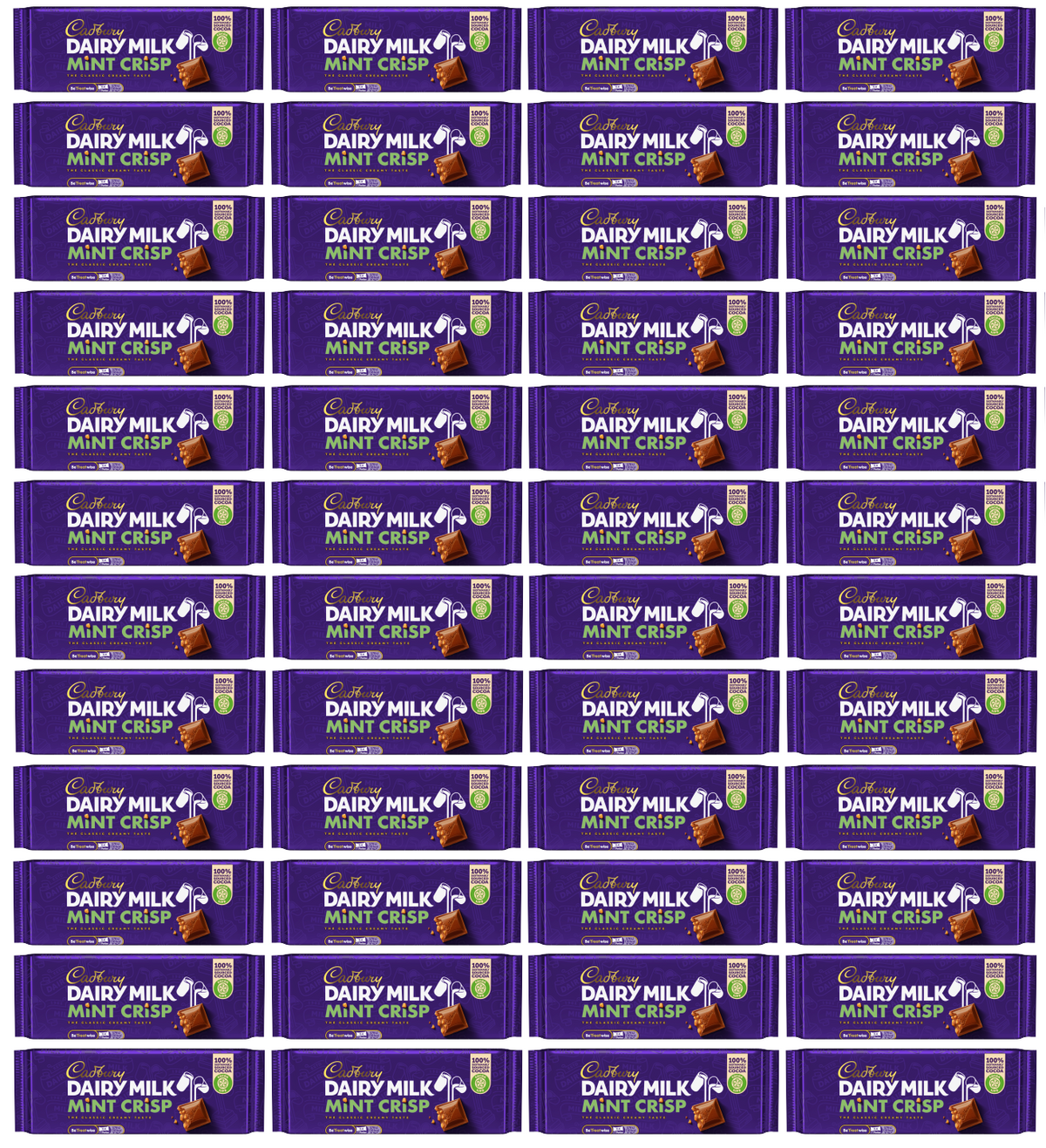 48 x Cadbury Mint Crisp Irish 54Gm