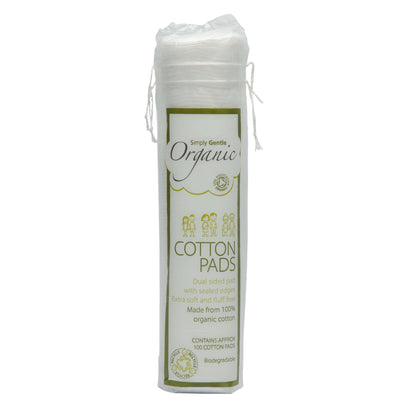 Simply Gentle Org cotton pads - 100pc