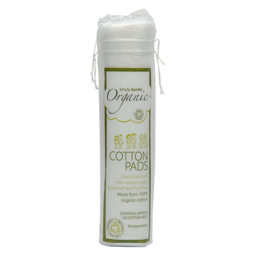 Simply Gentle Org cotton pads - 100pc