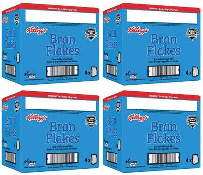 4 x Kellogg's Bran Flakes Breakfast Cereal 4 X 500G (2Kg)