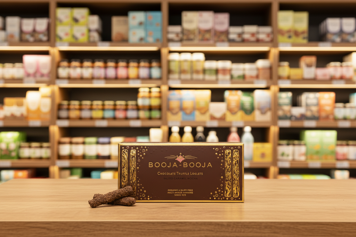 Booja-Booja Salted Caramel Mocha Truffle Loglets - 115g