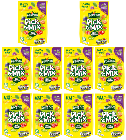10 x Rowntree Pick & Mix Pouch 150Gm