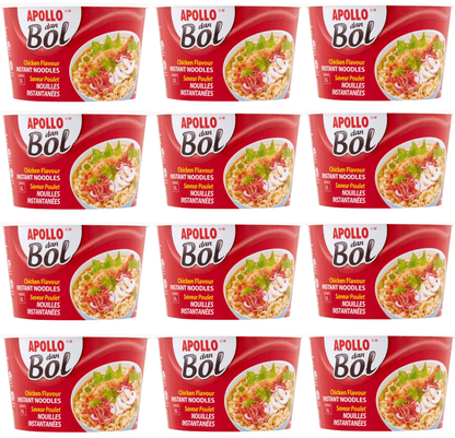 12 x Apollo Cup Noodles Chicken 85G