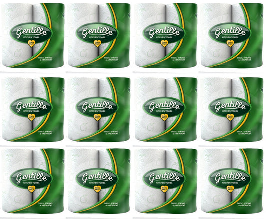 12 x Gentille Kitchen Towel 2 Roll