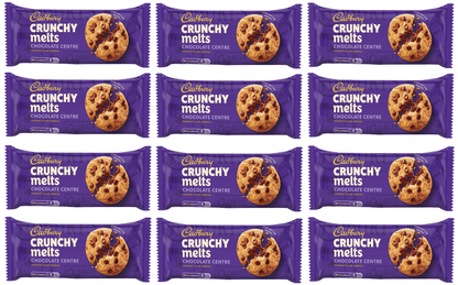 12 x Cadbury Crunchy Melts Chocolate Centre 156Gm