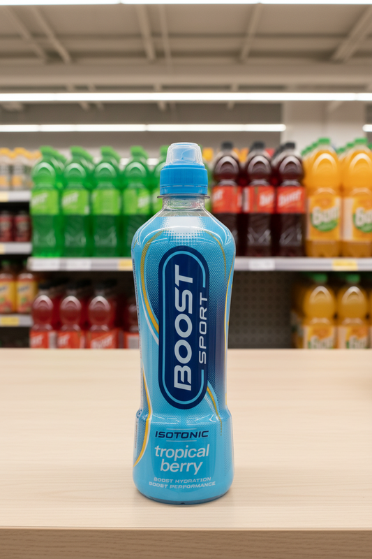 12 x Boost Sport Isotonic Tropical Berry 500Ml
