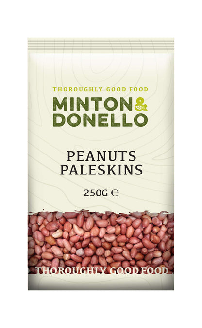 6 x Minton & Donello Peanuts Paleskins - 250g