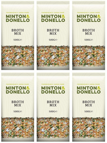 6 x Minton & Donello Broth Mix - 500g