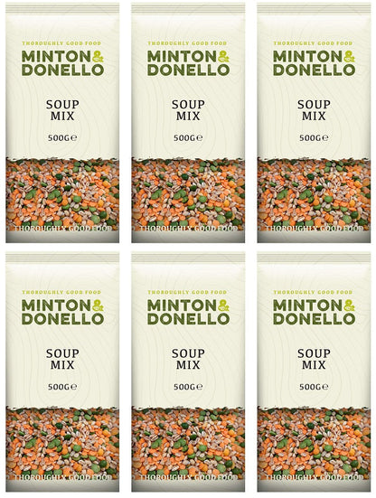 6 x Minton & Donello Soup Mix - 500g