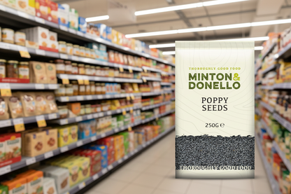 6 x Minton & Donello Poppy Seed - 250g