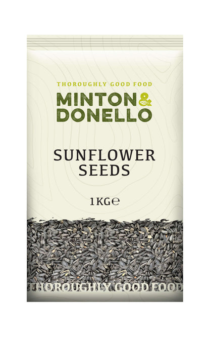 6 x Minton & Donello Sunflower Seed - 1000g
